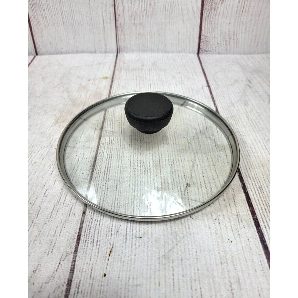 Vintage Revere Ware Copper Clad Bottom Skillet w Glass Lid 2272609 Free Shipping